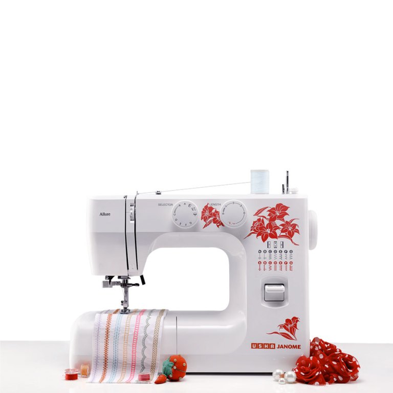usha allure dlx sewing machine - murthy sewing machines 1