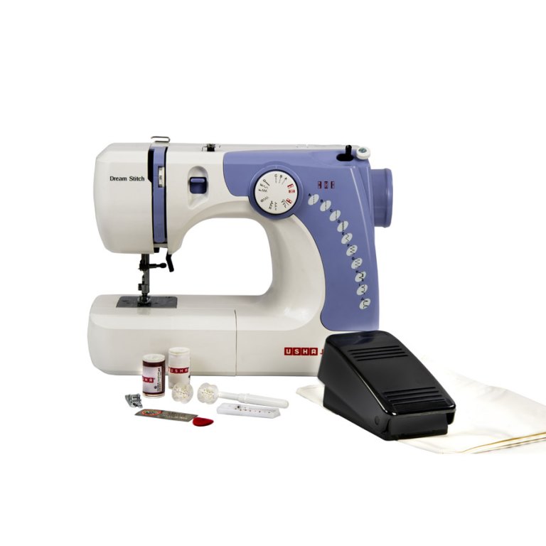 Usha Janome Dream Stitch Automatic Zig Zag Electric Sewing Machine - Murthy Sewing Machines Chennai 4