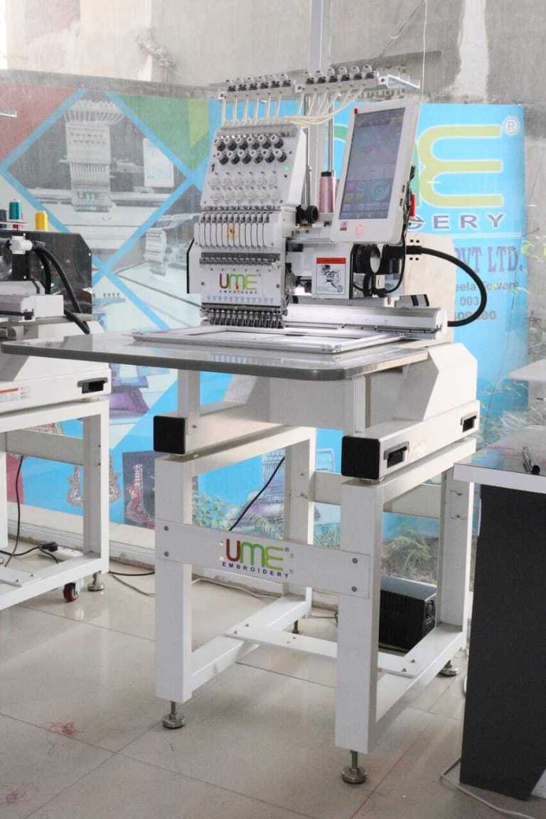 UME BC-1201 Embroidery Machine – Single Head Computerized Model- Murthy Sewing Machine