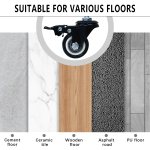 Industrial Sewing Machine Swivel Castors Locking Wheels - Murthy Sewing Machines