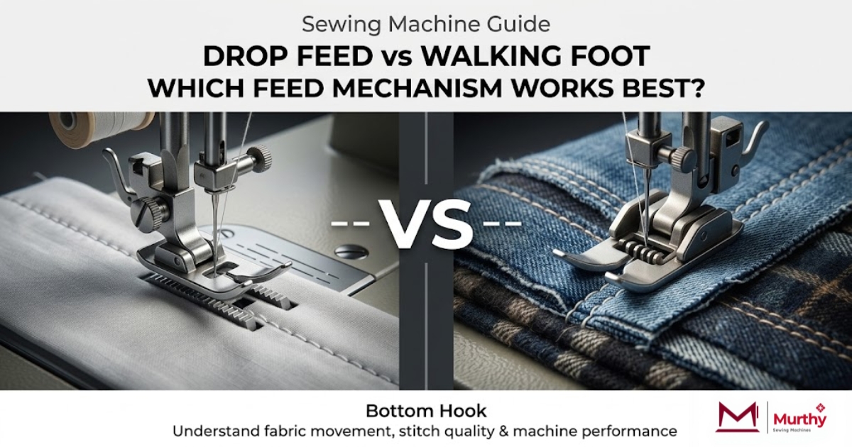 What Is a Feed Mechanism in Sewing Machines? - Murthy Sewing Machines