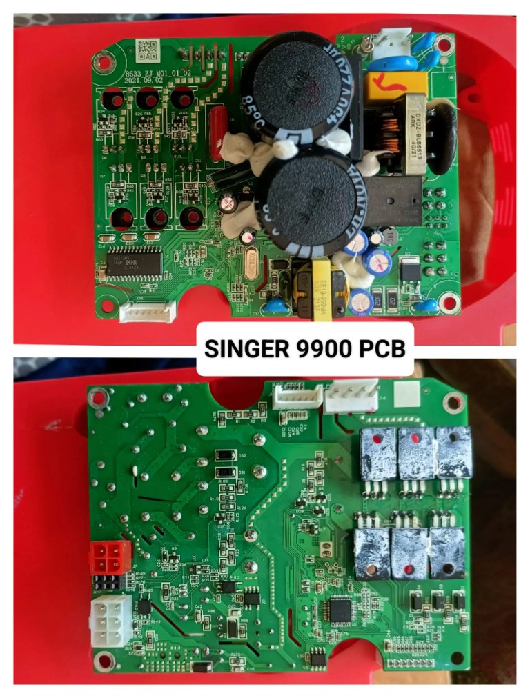 Singer 9900 PCB – Electronic Control Board - Murthy Sewing Machine