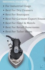 Buy Silver Star ES300L Stailess Steel Steam Iron - Murthy Sewing Machines Chennai