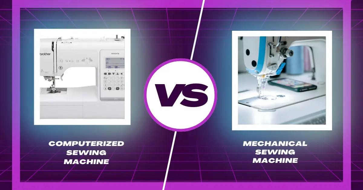 Mechanical VS Computerized Sewing Machine - Murthy Sewing Machines