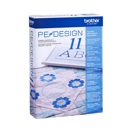 Brother PE Design 11 Embroidery Software – Advanced Digitizing & Customization for Professional Embroidery