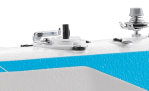Jack A2B-C Single Needle Direct Drive Lockstitch Industrial Machine with Undertrimmer Complete - Image 3