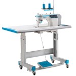 Jack A4B Single Needle Direct Drive Fully Automatic Lockstitch Industrial Sewing Machine Set